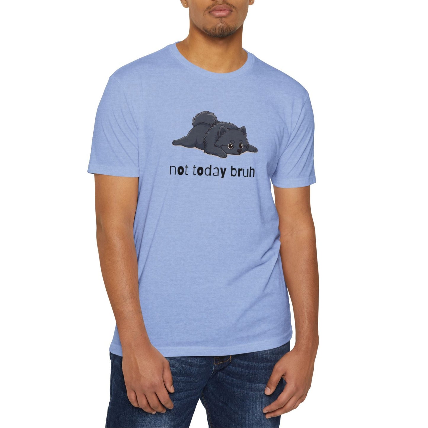 Pomeranian "Not Today" Relaxed Tee | Gift for Pet Lovers