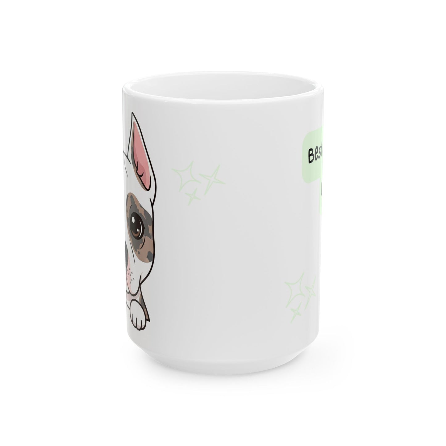 American Stafford Terrier Peek-a-Boo Mug | Best Staffy Daddy