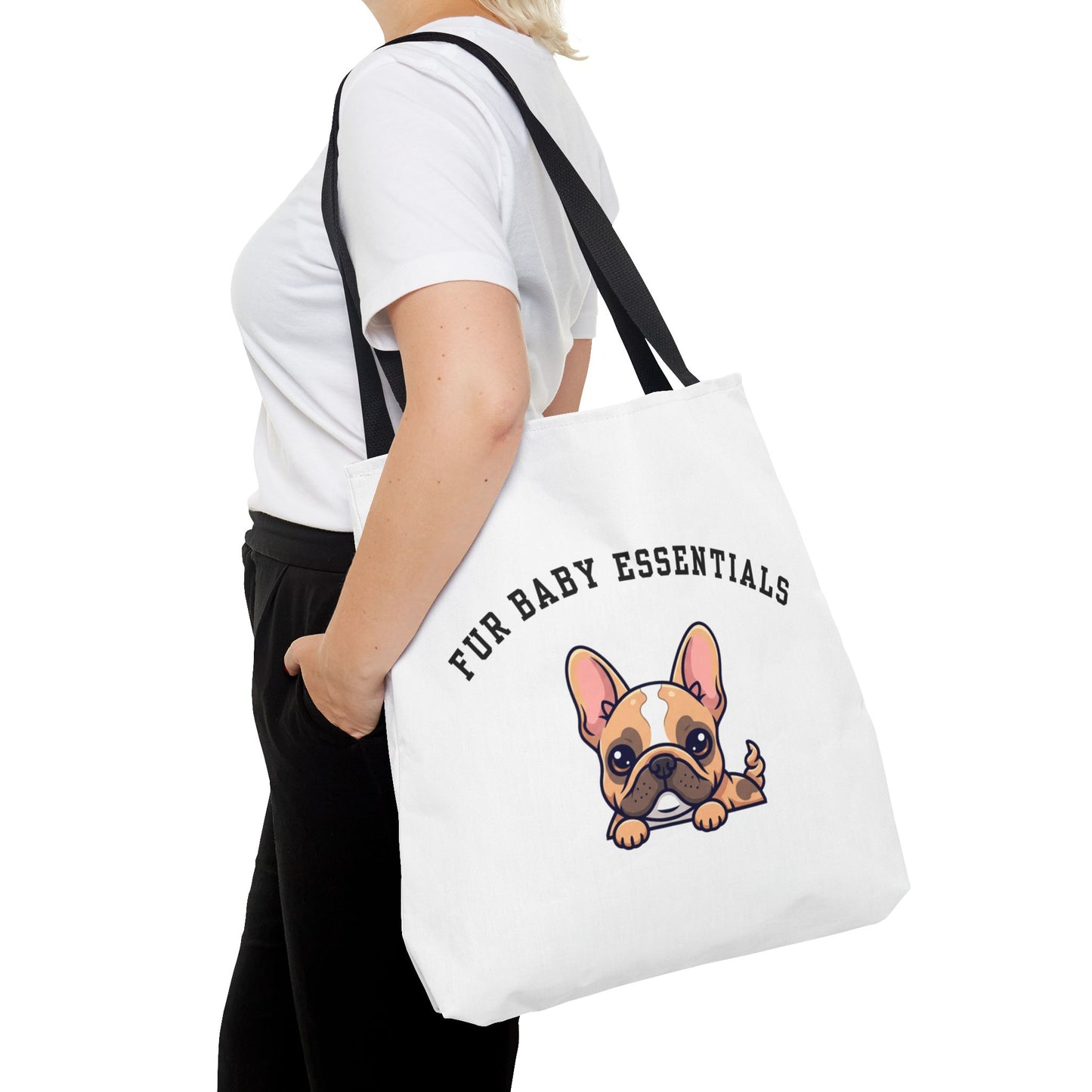 Frenchie FurBaby Tote Bag