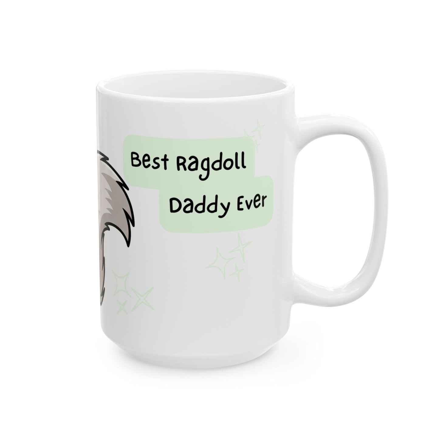 Ragdoll Peek-a-Boo Mug | Best Ragdoll Daddy Gift