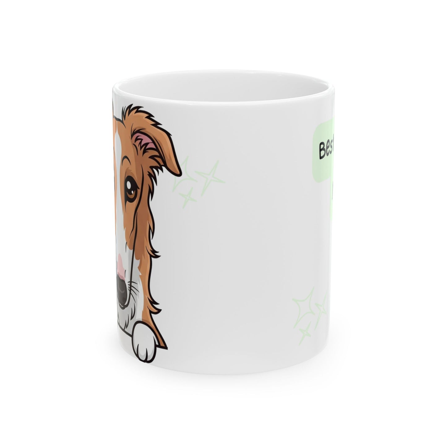 Borzoi Peek-a-Boo Mug | Best Borzoi Mama Gift