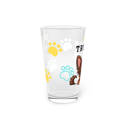 Chihuahua Tiny Trouble Pint Glass