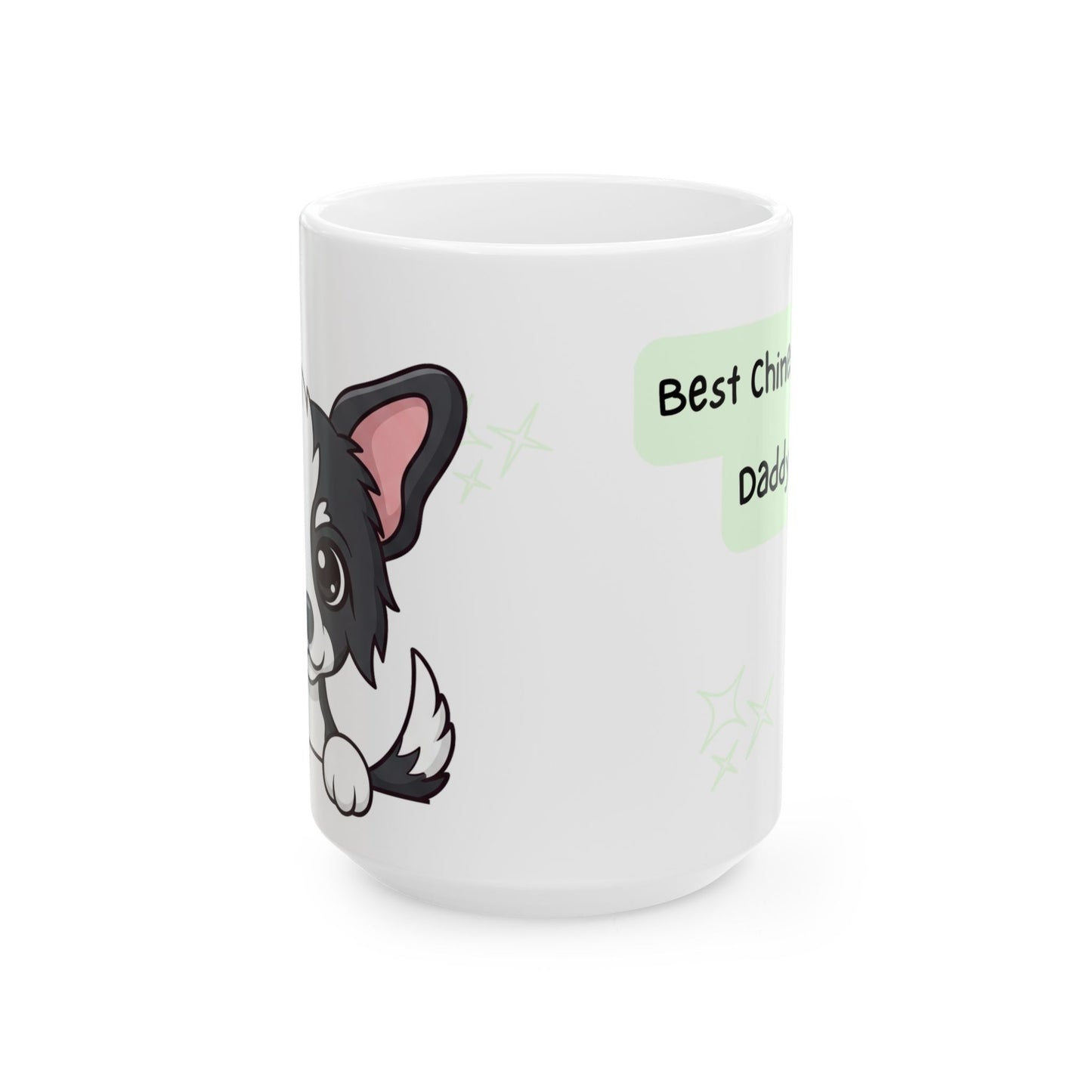 Chinese Crested Peek-a-Boo Mug | Best Chinese Crested Daddy Gift