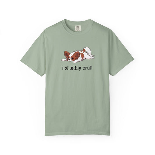 Papillon Not Today Bruh T-Shirt