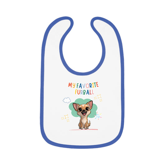 Chihuahua Favorite Furball Baby Bib