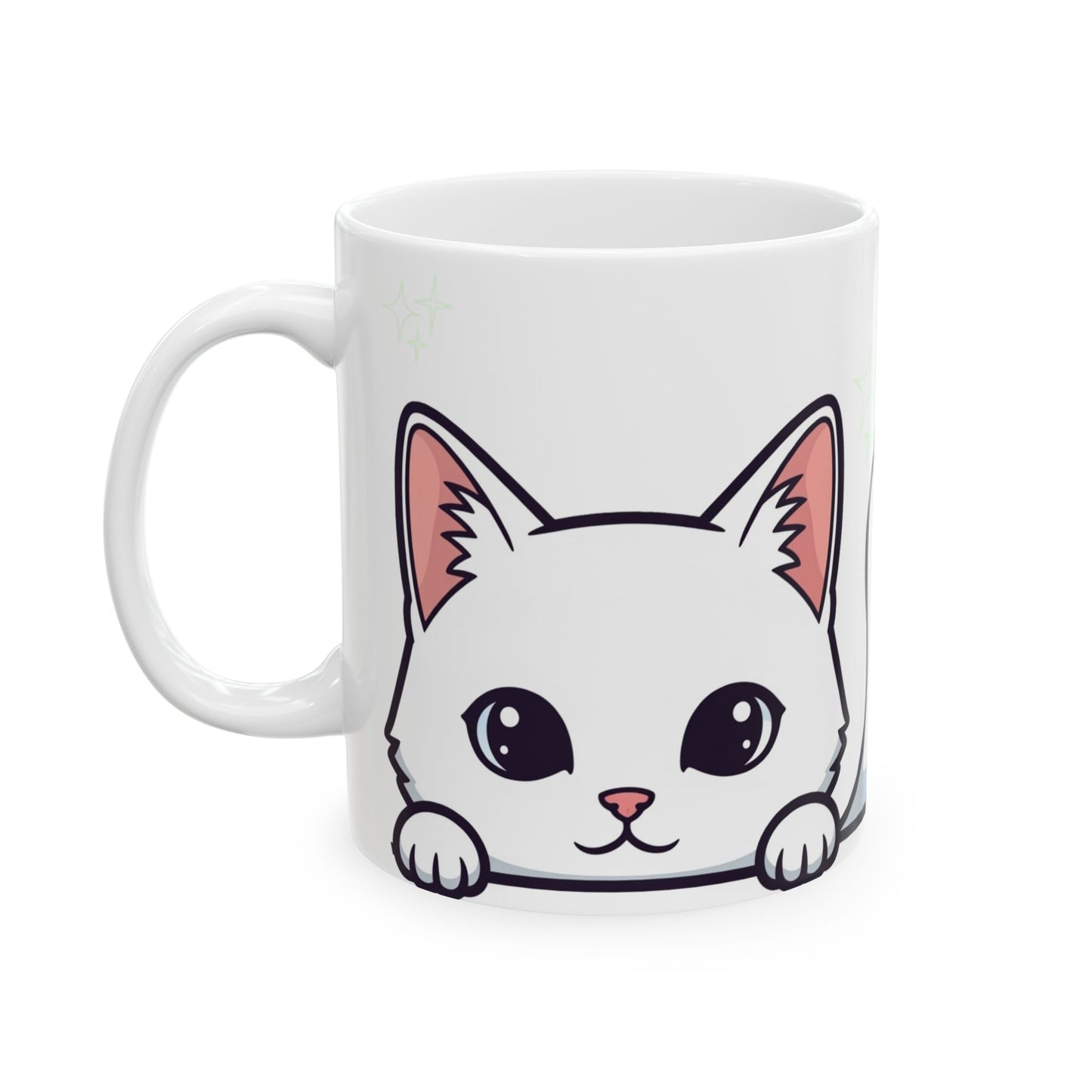 Cat Peek-a-Boo Mug | Best Cat Mama Gift