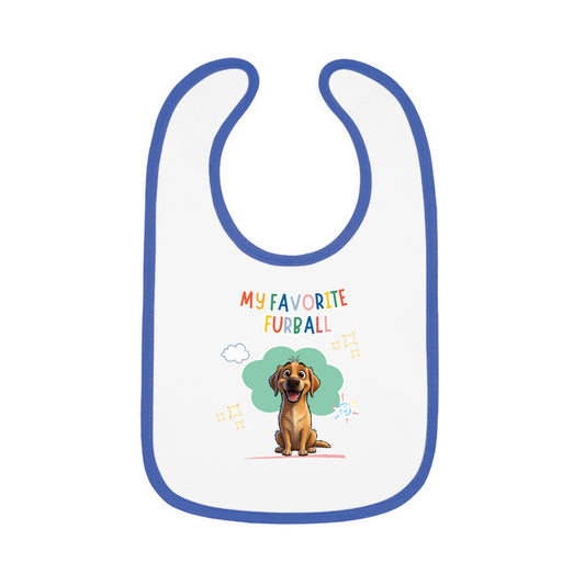 Labrador Favorite Furball Baby Bib
