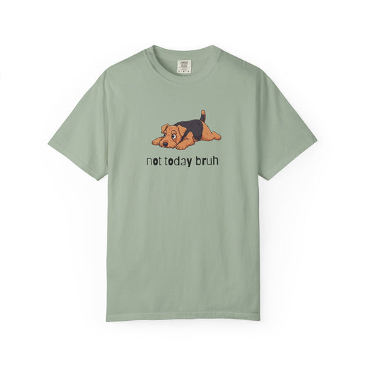 Welshie Not Today Bruh T-Shirt