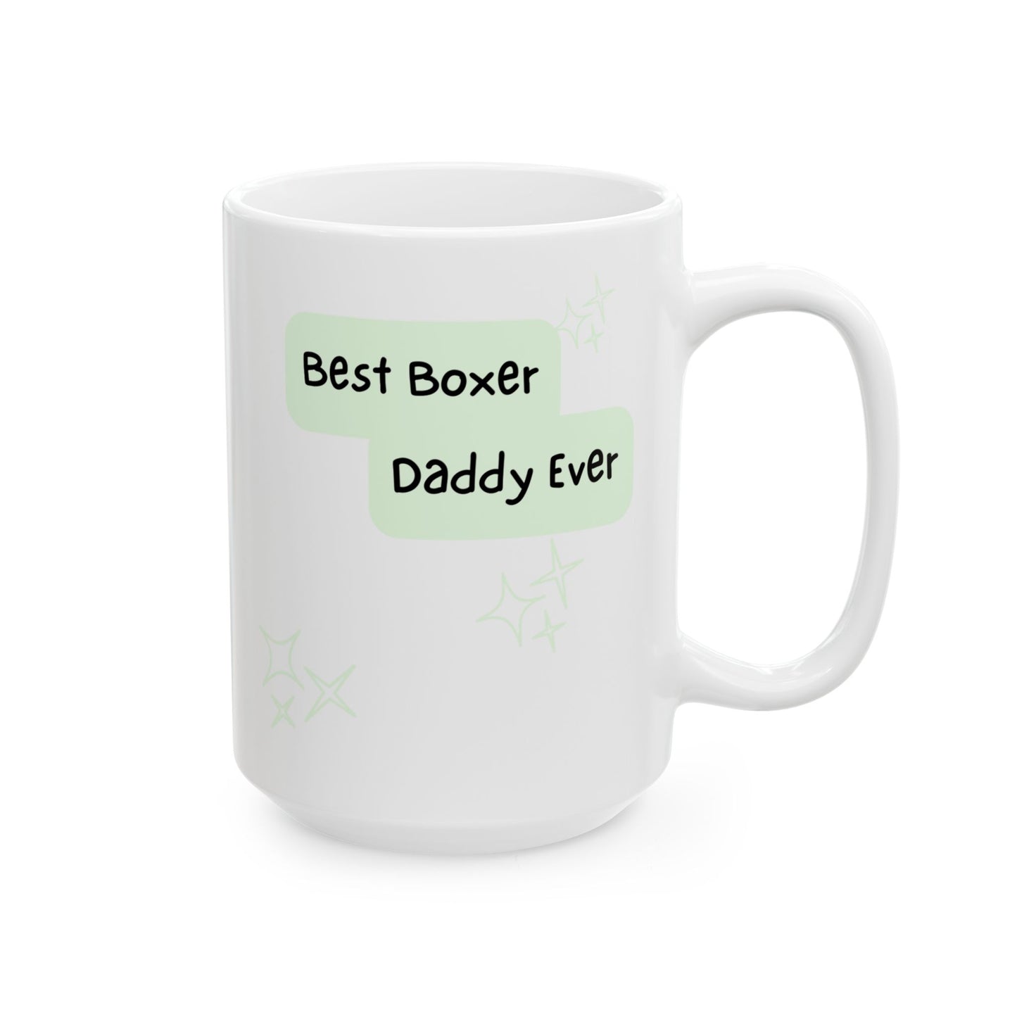 Boxer Peek-a-Boo Mug | Best Boxer Daddy Gift
