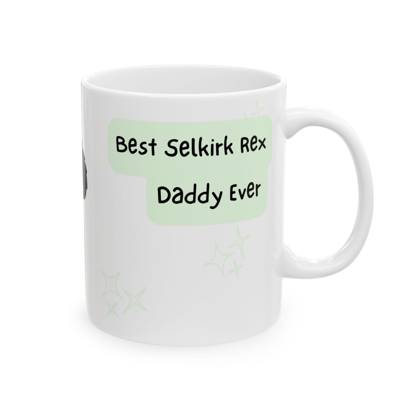 Selkirk Rex Peek-a-Boo Mug | Best Selkirk Rex Daddy Gift