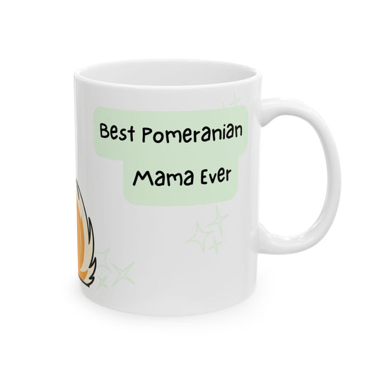 Pomeranian Peek-a-Boo Mug | Best Pomeranian Mama Gift
