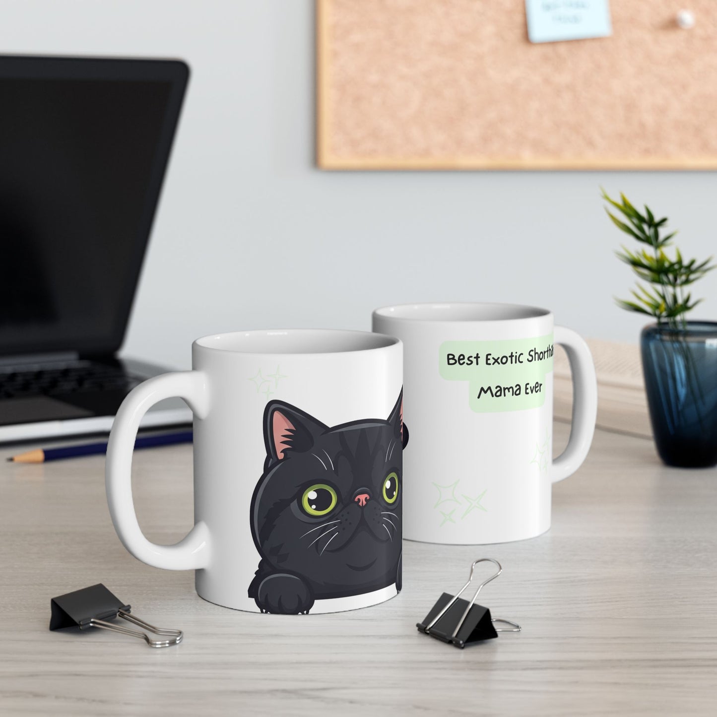 Exotic Shorthair Peek-a-Boo Mug | Best Exotic Shorthair Mama