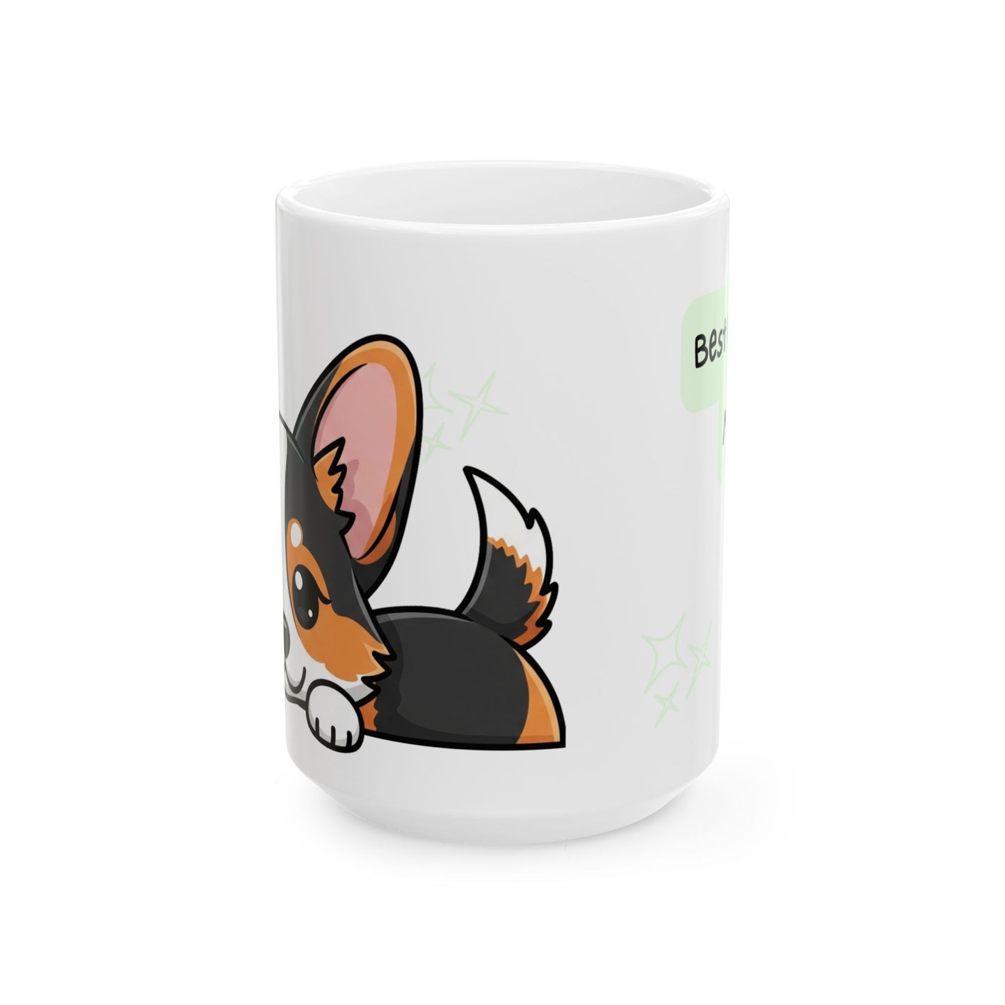 Corgi Peek-a-Boo Mug | Best Corgi Mama Gift