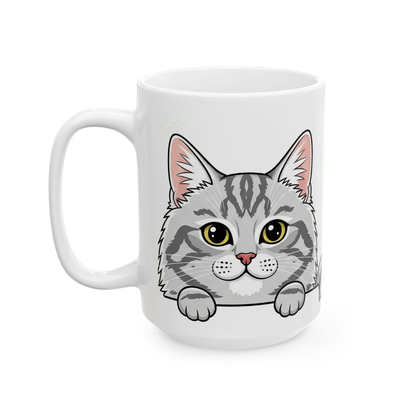 Cat Peek-a-Boo Mug | Best Cat Mama Gift
