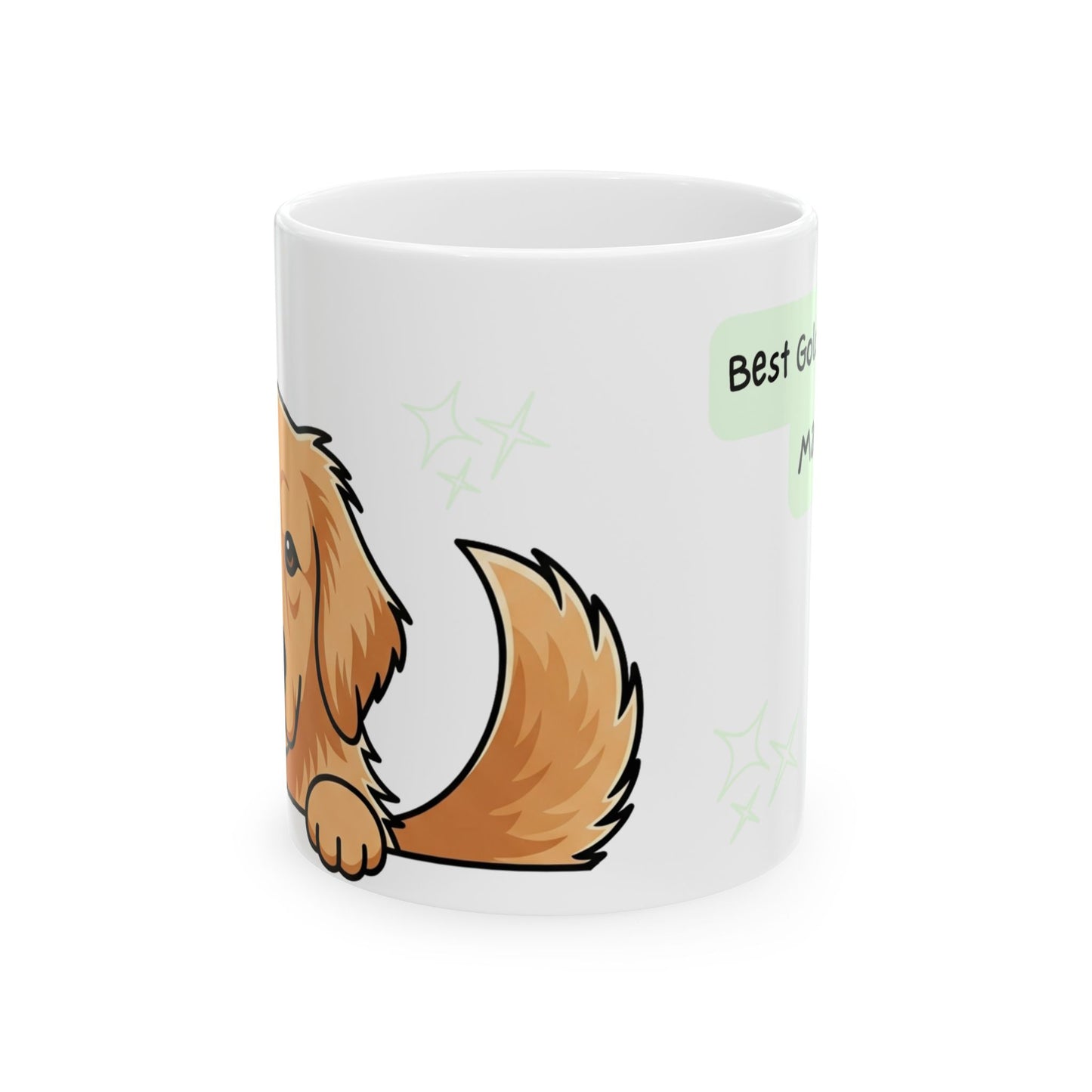 Golden Retriever Peek-a-Boo Mug | Best Golden Retriever Mama Gift