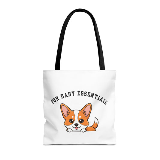 Corgi FurBaby Tote Bag