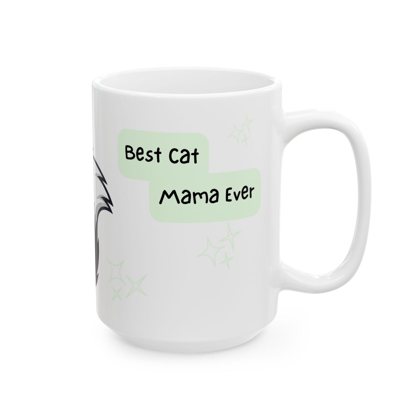 Cat Peek-a-Boo Mug | Best Cat Mama Gift