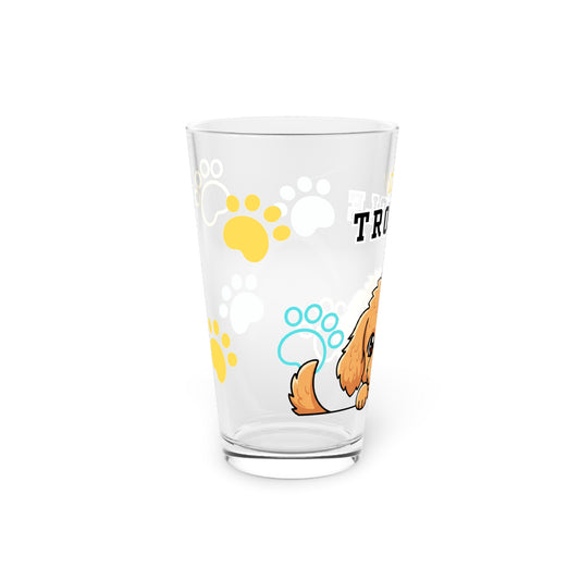 Doodle Tiny Trouble Pint Glass