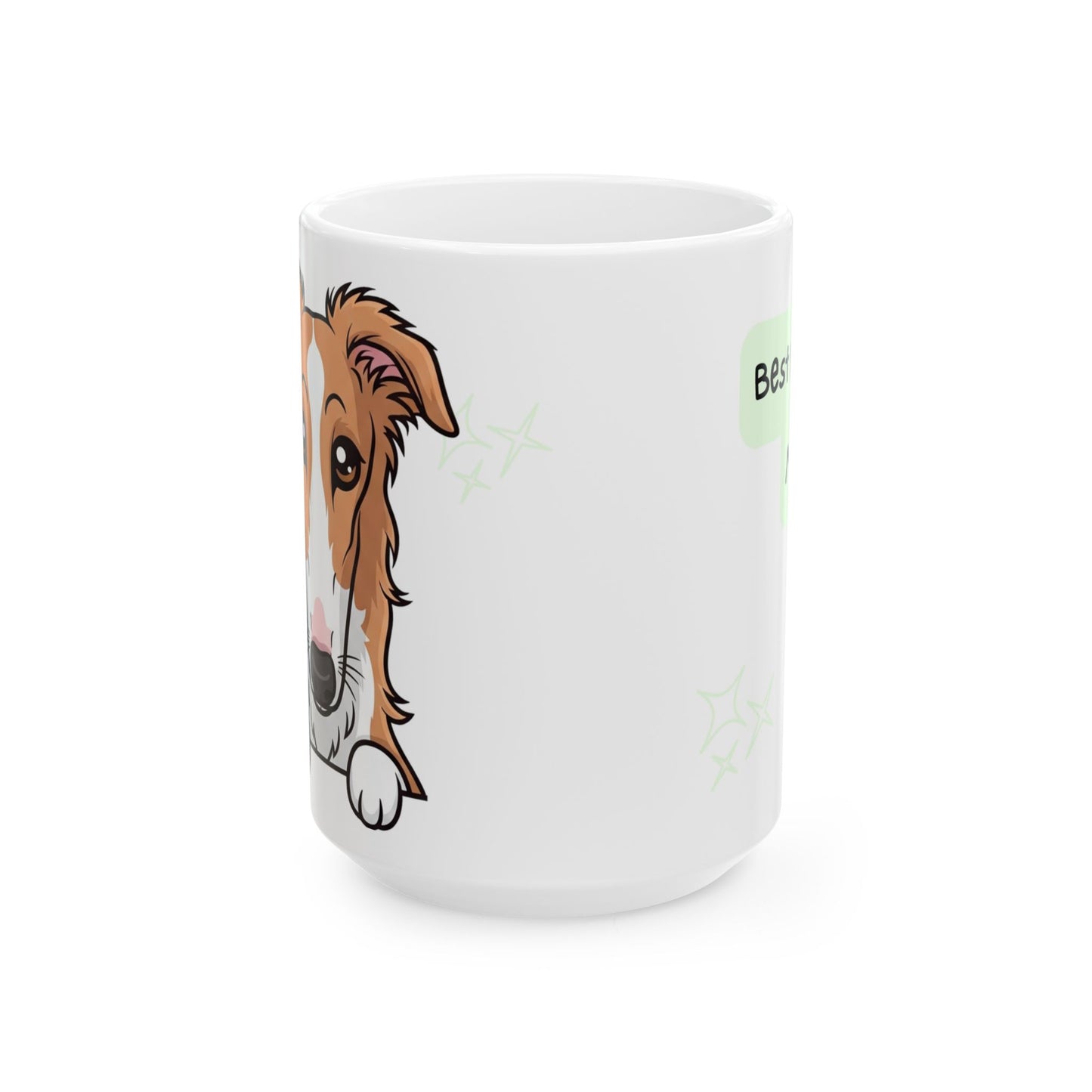 Borzoi Peek-a-Boo Mug | Best Borzoi Mama Gift