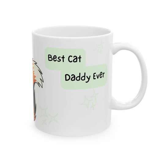 Cat Peek-a-Boo Mug | Best Cat Daddy Gift