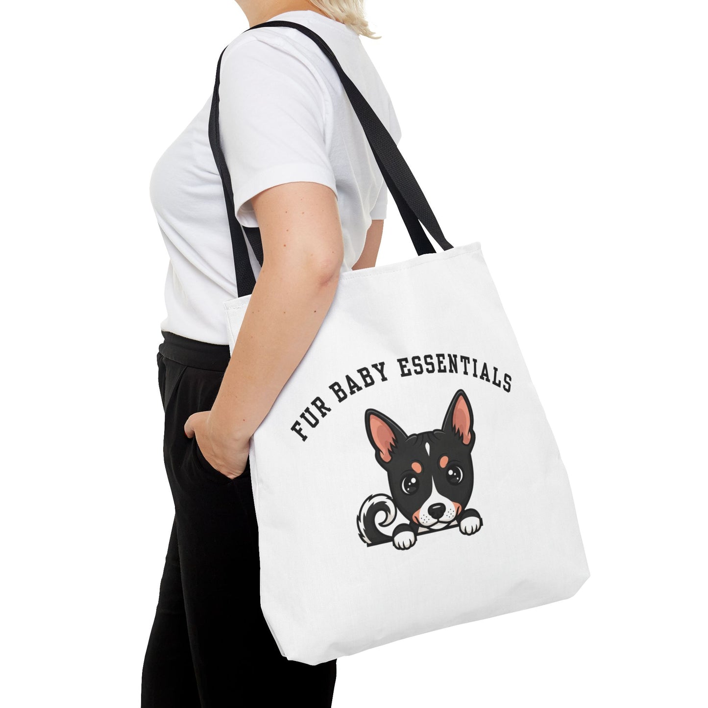 Basenji FurBaby Tote Bag