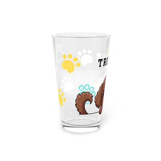 Doodle Tiny Trouble Pint Glass