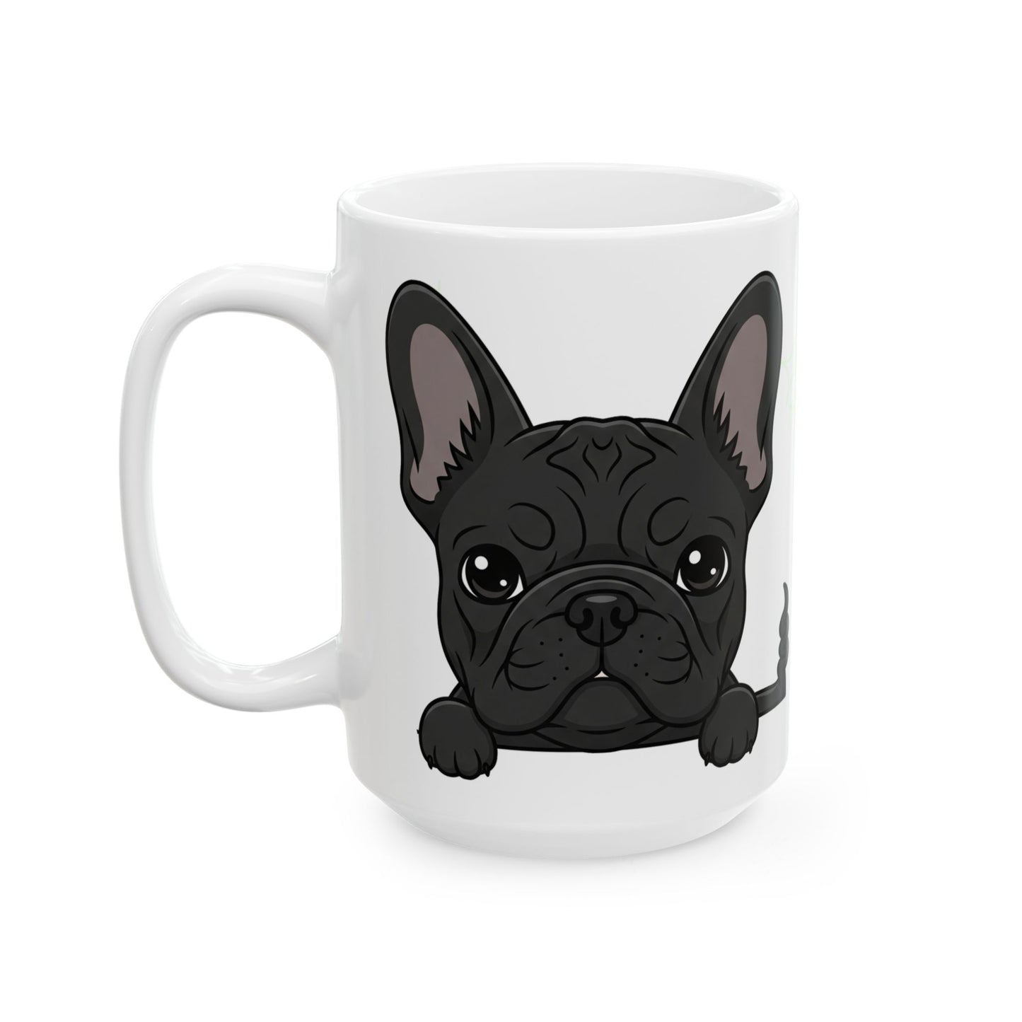 French Bulldog Peek-a-Boo Mug | Best Frenchie Mama Gift