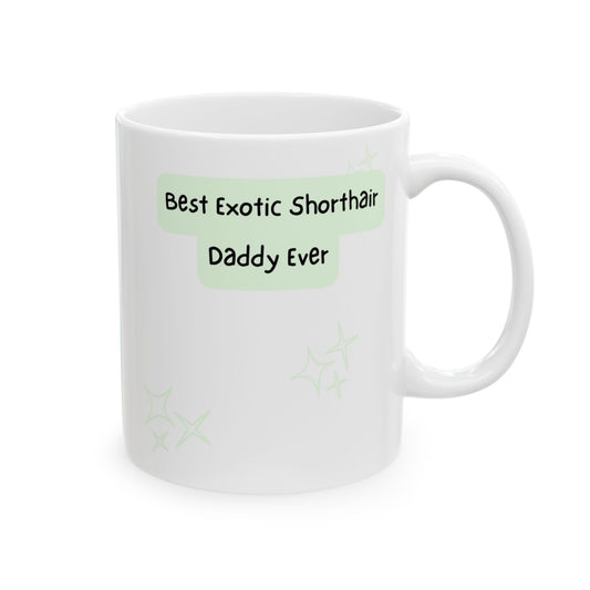 Exotic Shorthair Peek-a-Boo Mug | Best Exotic Shorthair Daddy