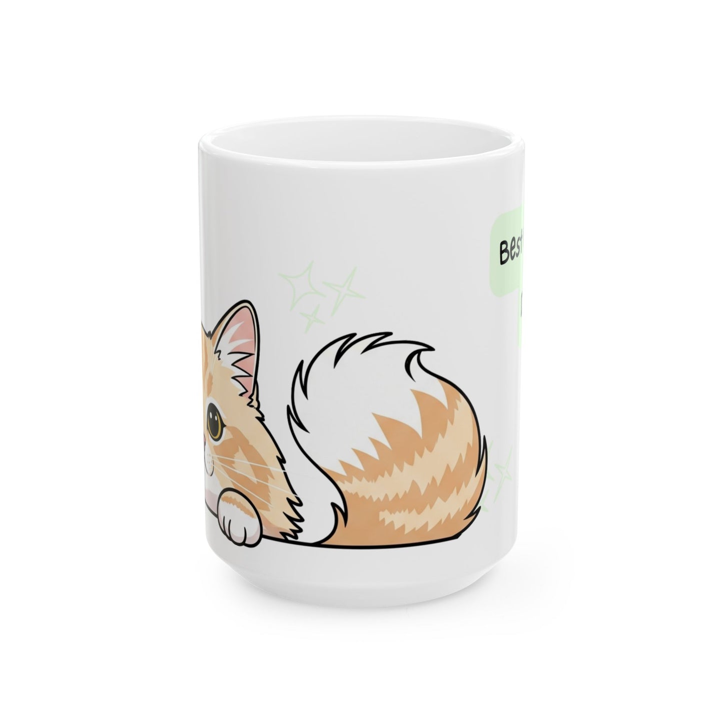 Cat Peek-a-Boo Mug | Best Cat Daddy Gift