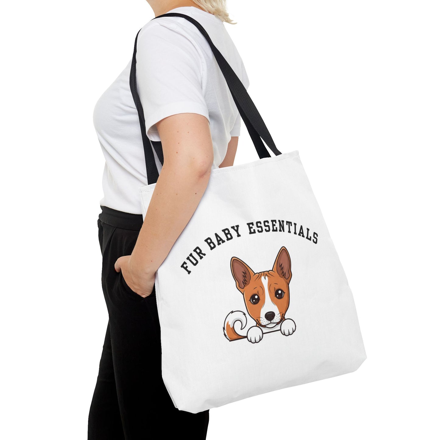 Basenji FurBaby Tote Bag