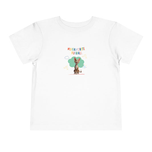 Devon Rex Favorite Furball Toddler Tee