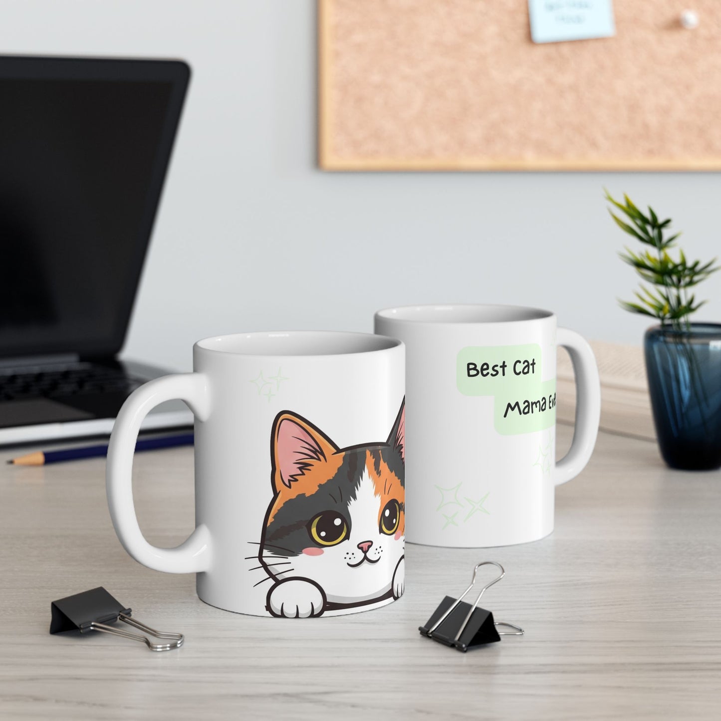 Cat Peek-a-Boo Mug | Best Cat Mama Gift