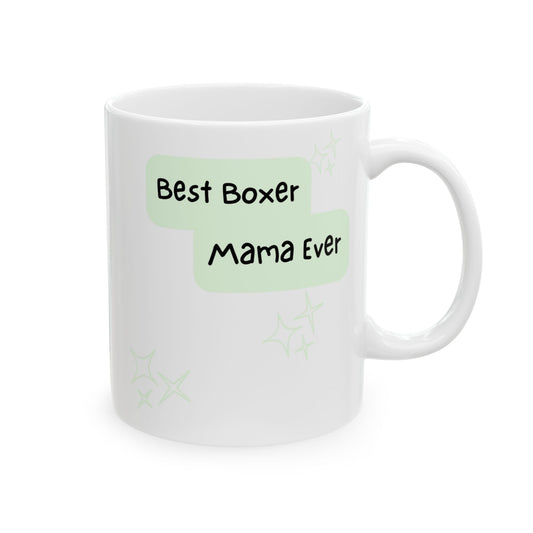 Boxer Peek-a-Boo Mug | Best Boxer Mama Gift