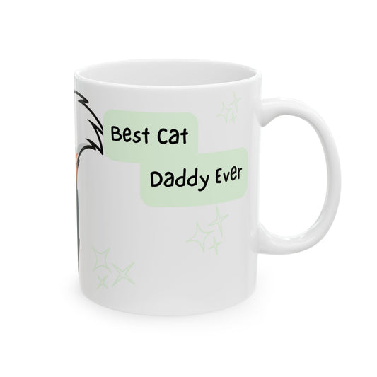 Cat Peek-a-Boo Mug | Best Cat Daddy Gift