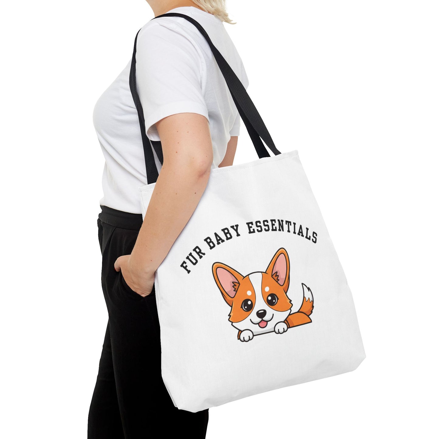 Corgi FurBaby Tote Bag