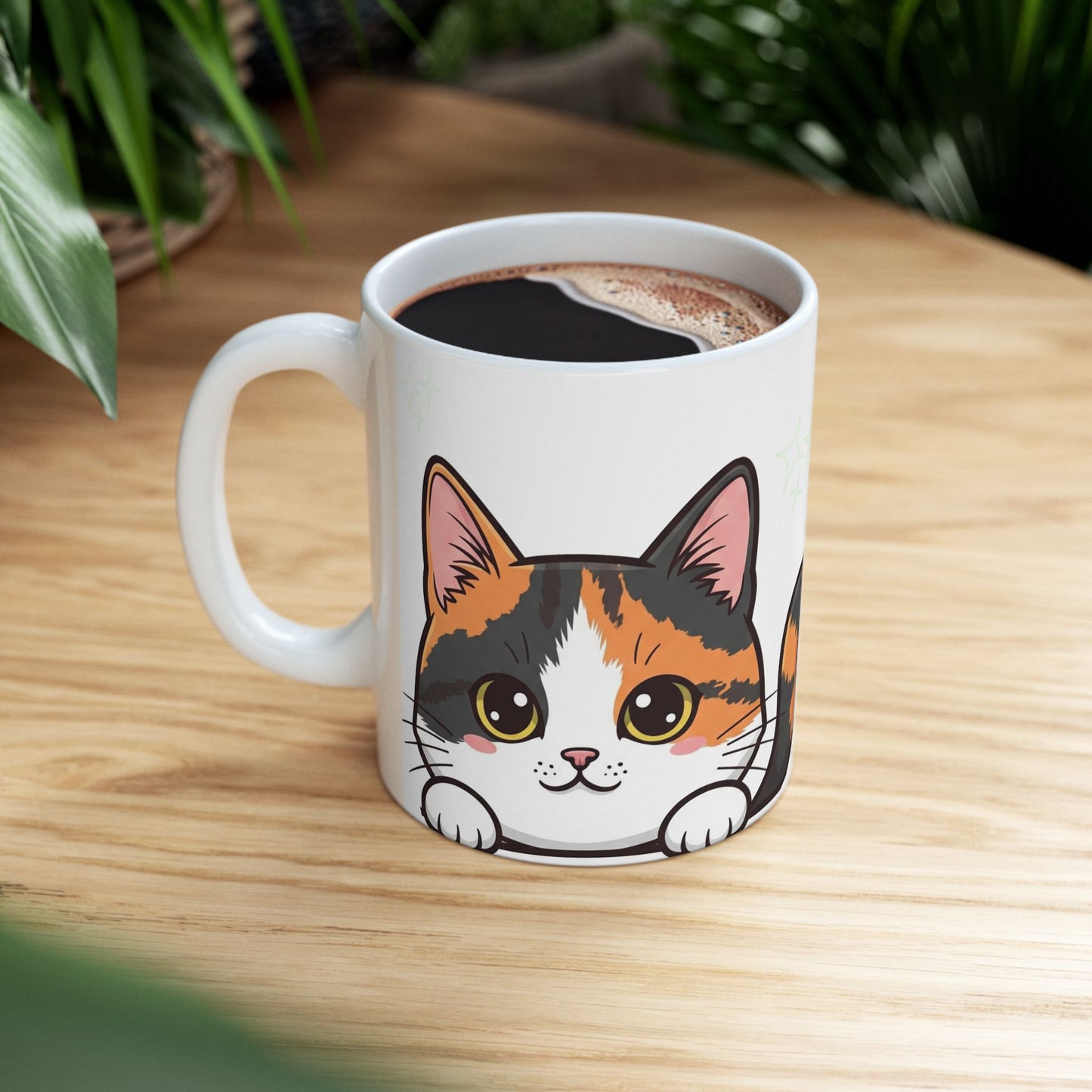 Cat Peek-a-Boo Mug | Best Cat Mama Gift
