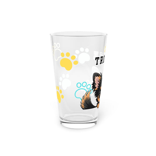 Chihuahua Tiny Trouble Pint Glass