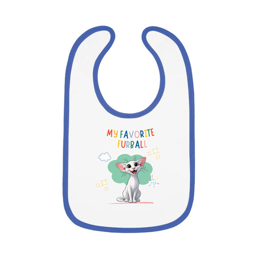 Oriental Shorthair Cat Favorite Furball Baby Bib