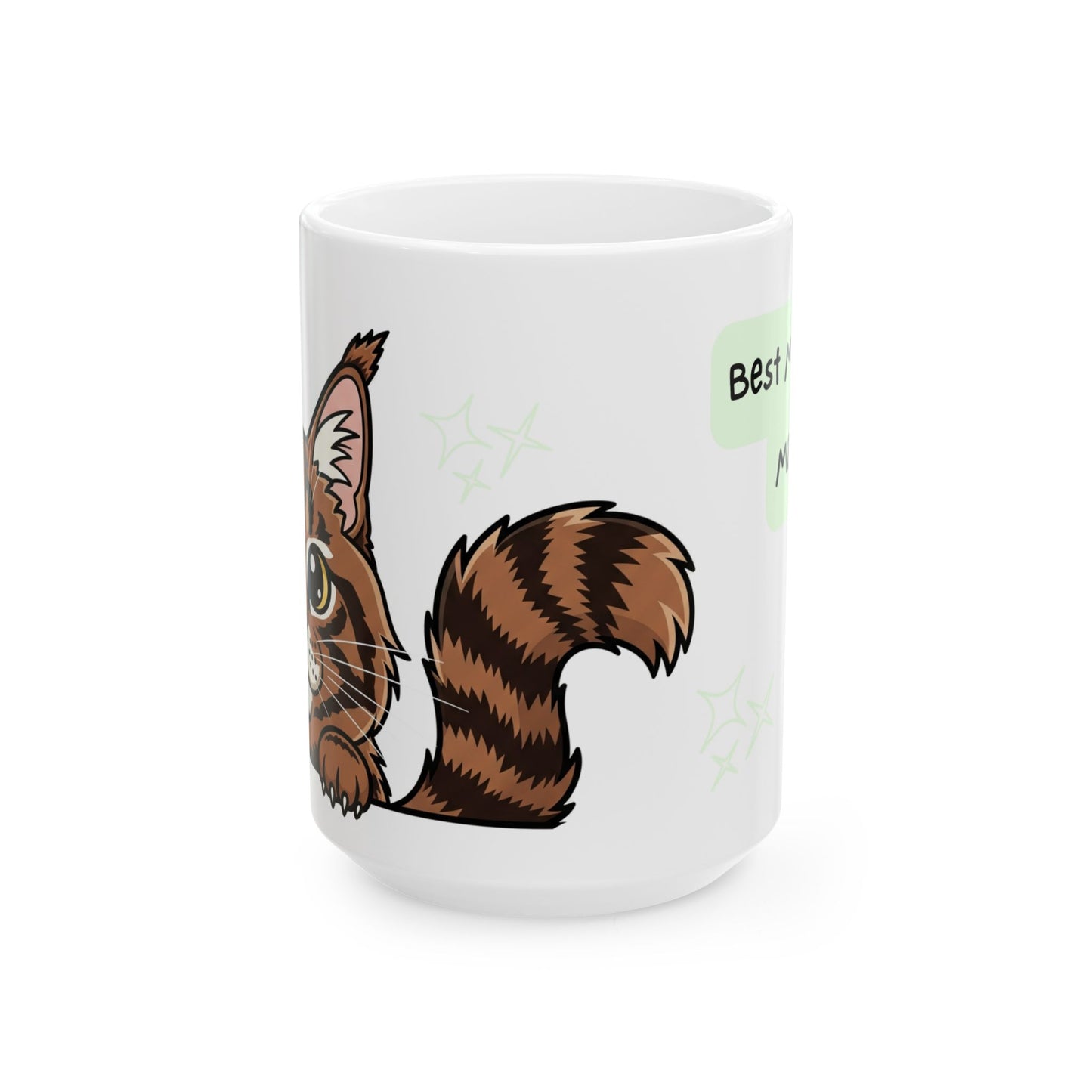 Maine Coon Peek-a-Boo Mug | Best Maine Coon Mama Gift