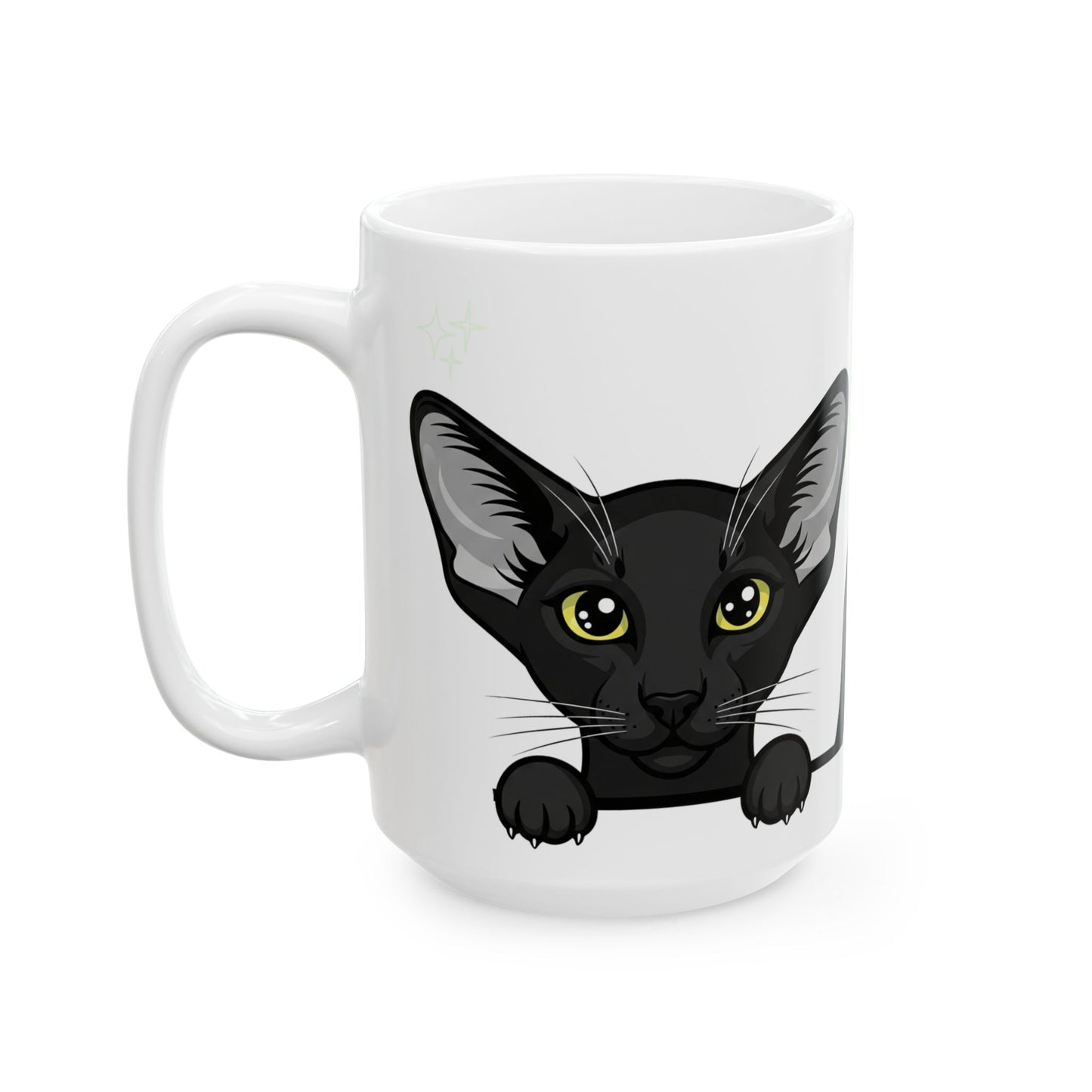 Oriental Shorthair Peek-a-Boo Mug | Best Oriental Shorthair Daddy Gift