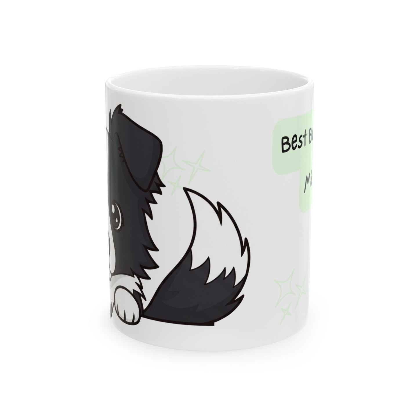 Border Collie Peek-a-Boo Mug | Best Border Collie Mama Gift