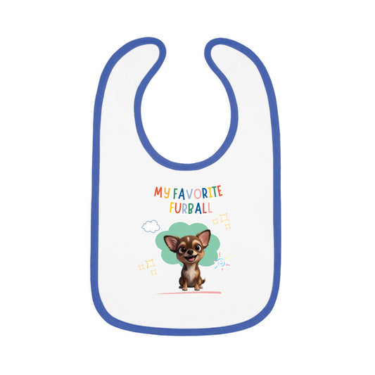 Chihuahua Favorite Furball Baby Bib