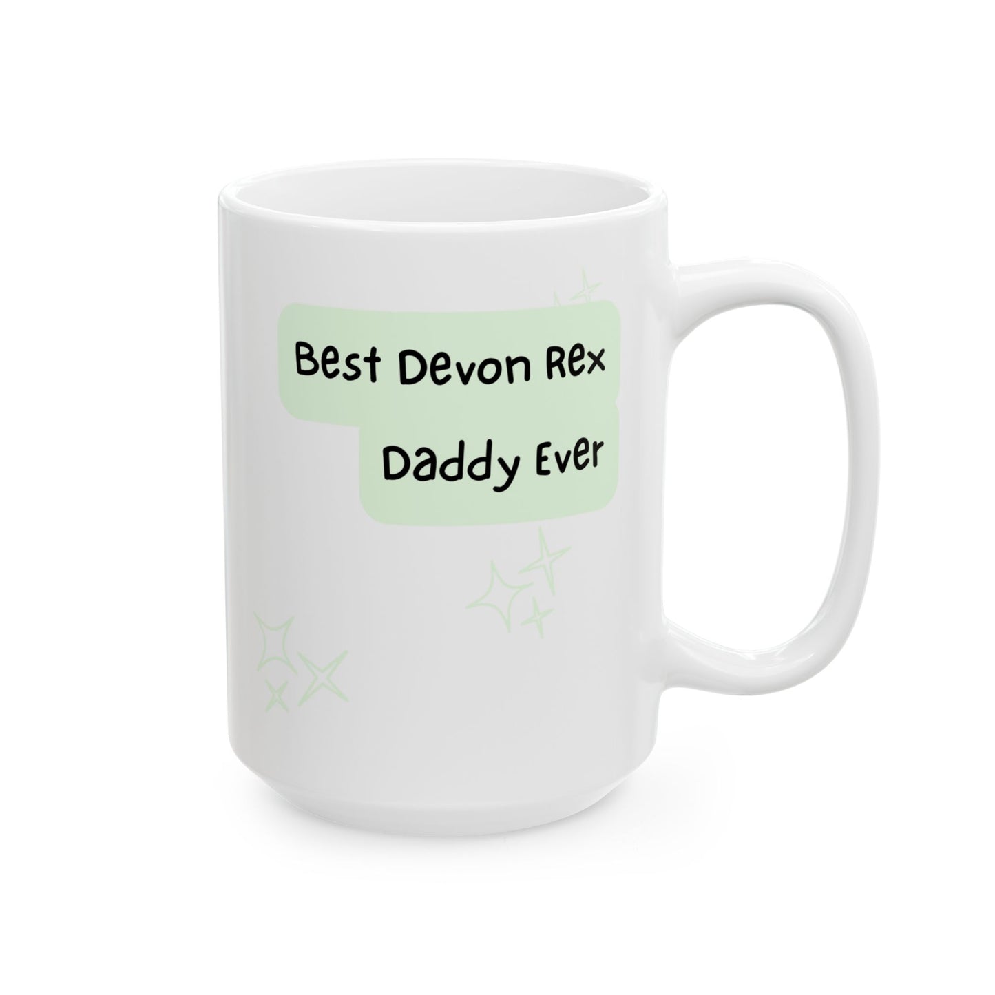Devon Rex Peek-a-Boo Mug | Best Devon Rex Daddy Gift