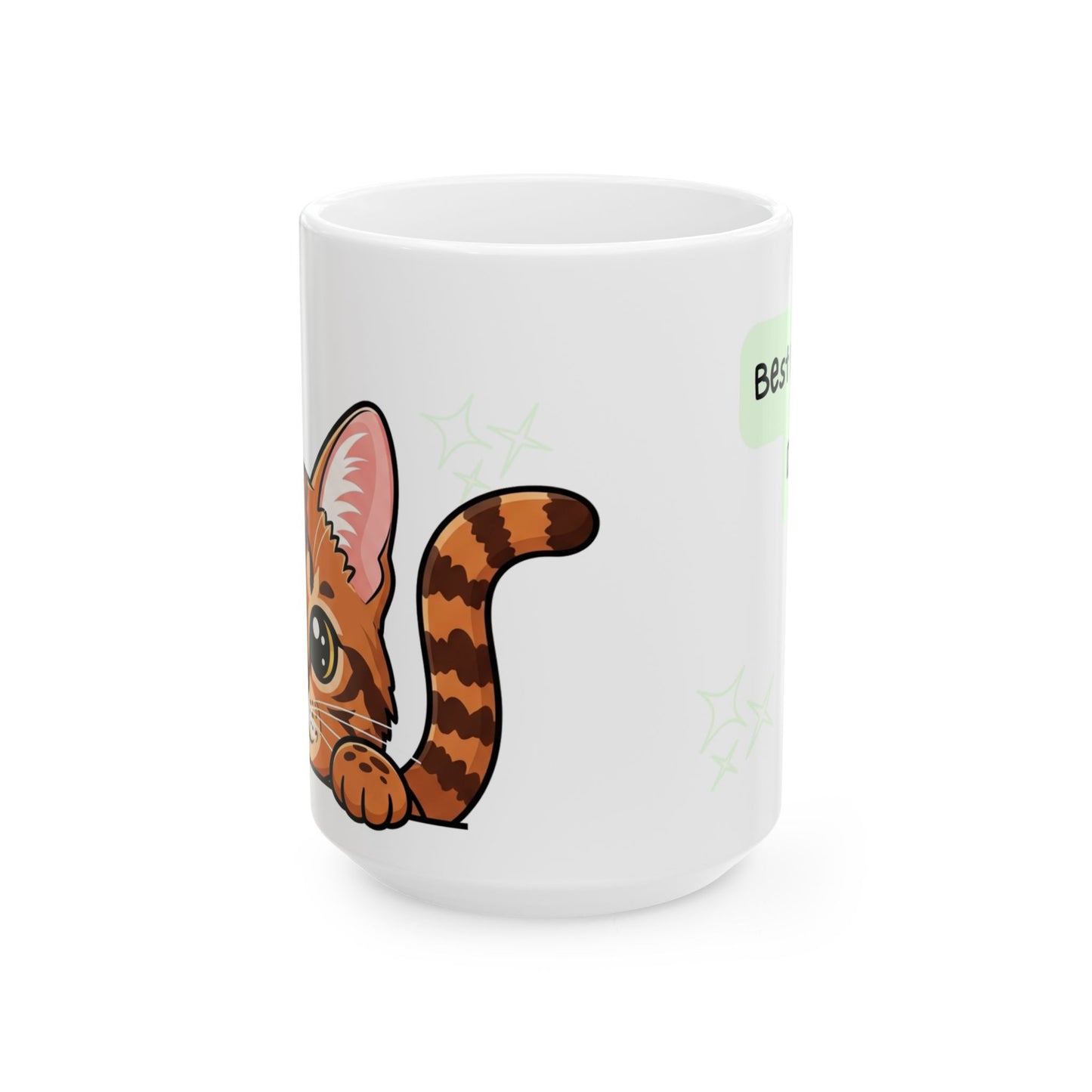 Bengal Peek-a-Boo Mug | Best Bengal Daddy Gift