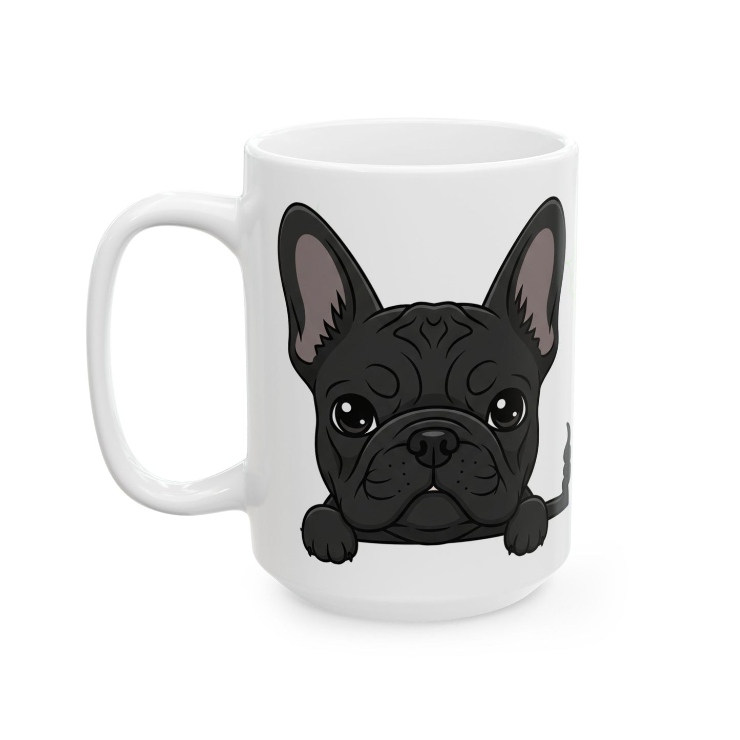 French Bulldog Peek-a-Boo Mug | Best Frenchie Daddy Gift
