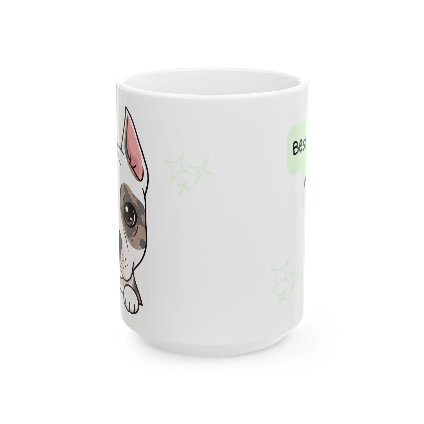American Stafford Terrier Peek-a-Boo Mug | Best Staffy Mama