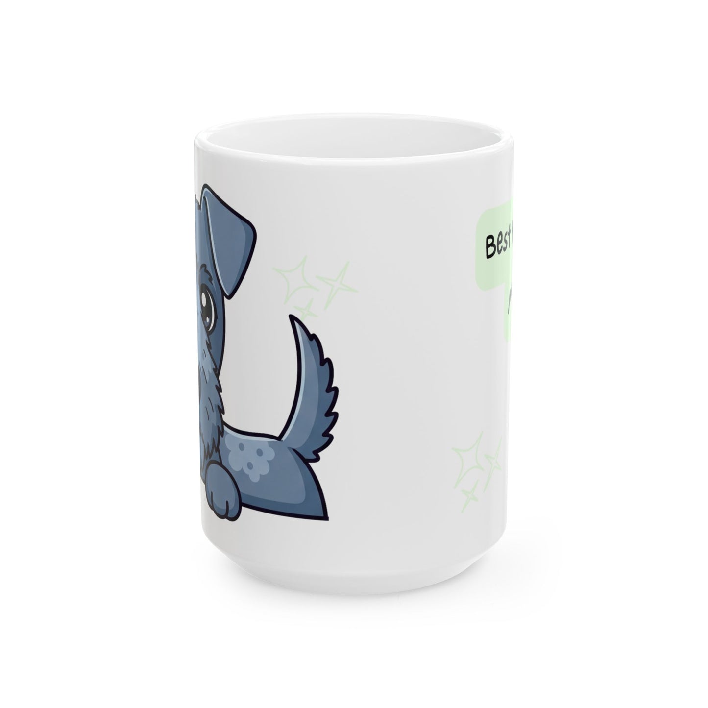 Kerry Blue Terrier Peek-a-Boo Mug | Best Kerry Blue Mama Gift