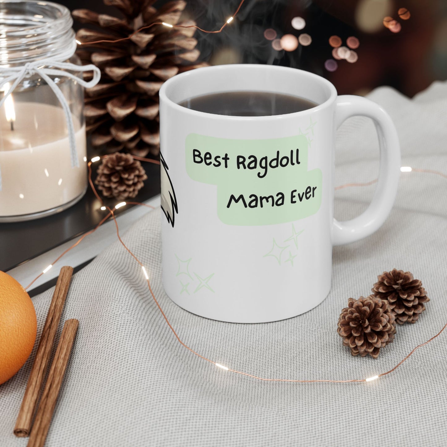 Ragdoll Peek-a-Boo Mug | Best Ragdoll Mama Gift