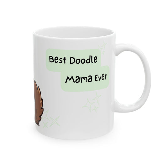 Doodle Peek-a-Boo Mug | Best Doodle Mama Gift