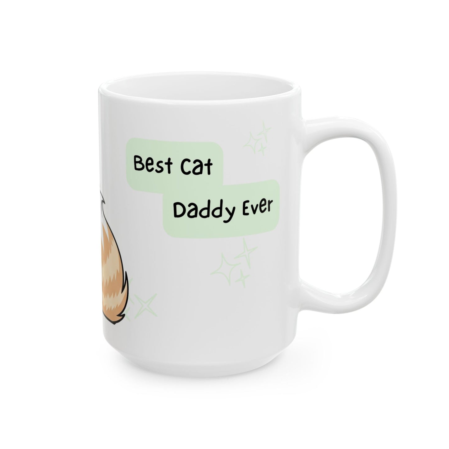 Cat Peek-a-Boo Mug | Best Cat Daddy Gift